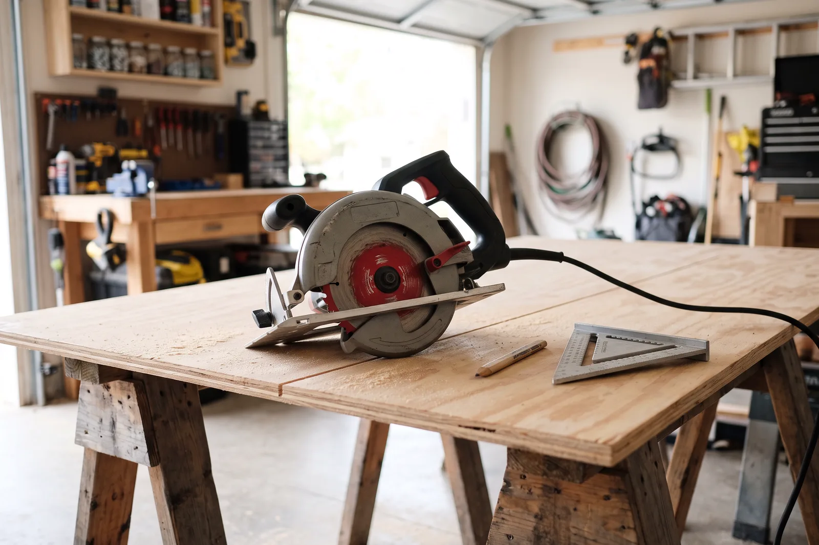Circular Saw: The Power Saw Most Homeowners Should Own First — illustration