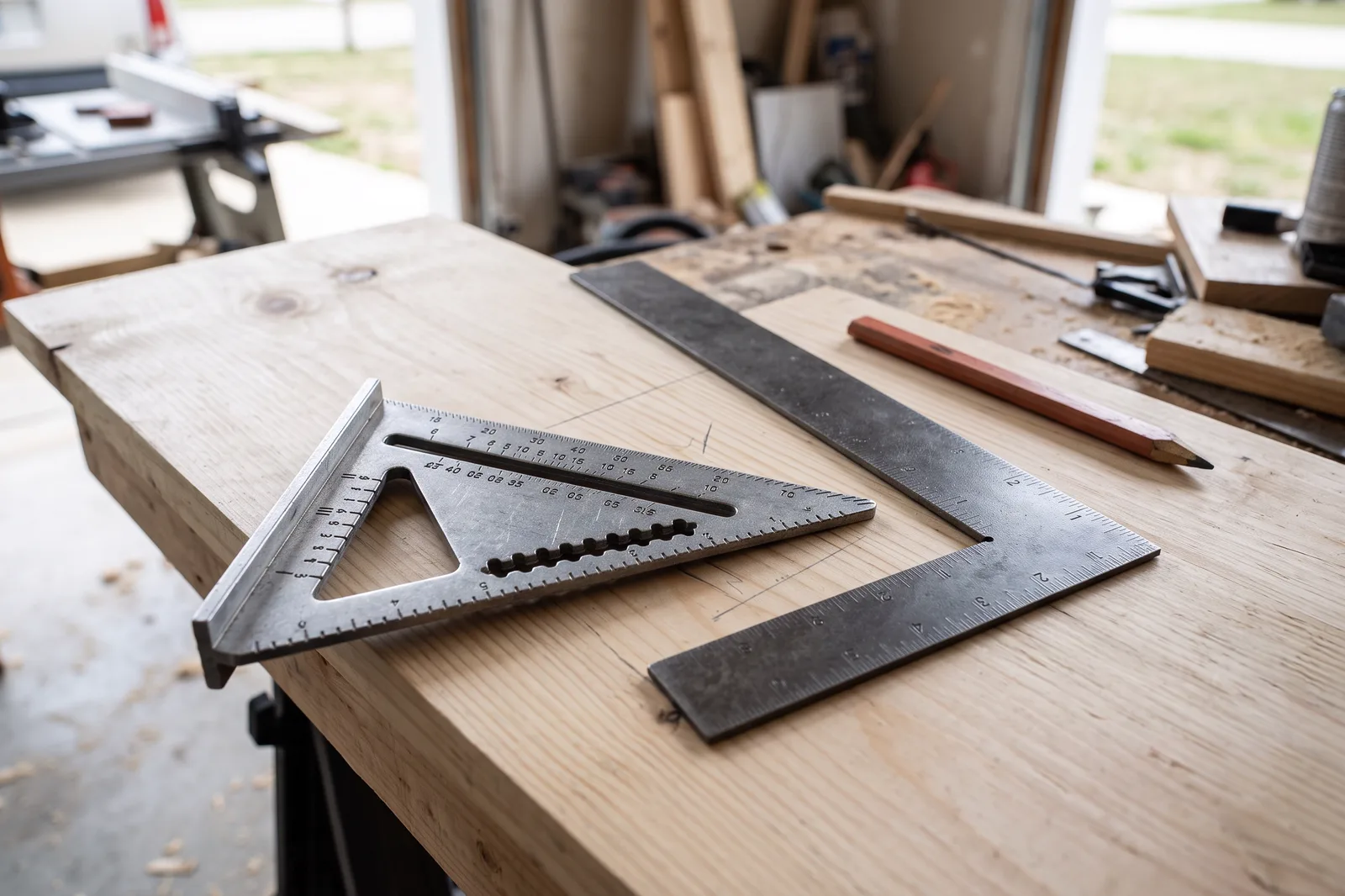 Speed Square and Framing Square: Two Layout Tools Worth Owning — illustration